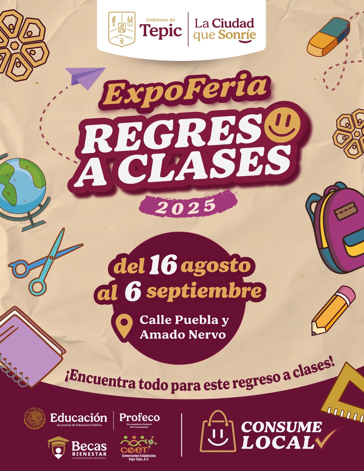 ¡Expo-Feria Regreso a Claes en Tepic!
